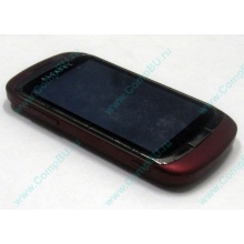 Красно-розовый телефон Alcatel One Touch 818 (Волжский)