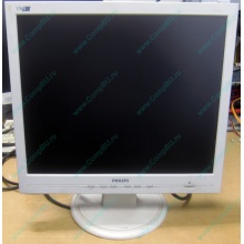 Монитор 17" TFT Philips 170S с битым пикселем в Волжском, белый (Волжский)