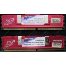 Память 512Mb (2x256Mb) DDR-1 533MHz Patriot PEP2563200+XBL (Волжский)