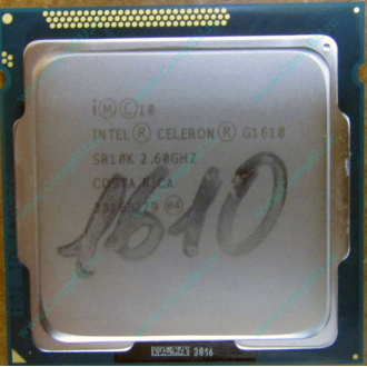 Процессор Intel Celeron G1610 (2x2.6GHz /L3 2048kb) SR10K s.1155 (Волжский)