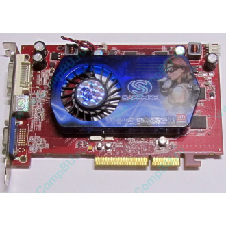 Б/У видеокарта 512Mb DDR2 ATI Radeon HD2600 PRO AGP Sapphire (Волжский)